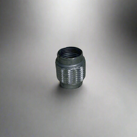 Flexible exhaust pipe made from high-grade stainless steel, ideal for automotive exhaust systems.