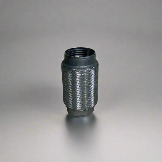 Flexible exhaust pipe made from high-grade stainless steel, ideal for automotive exhaust systems.