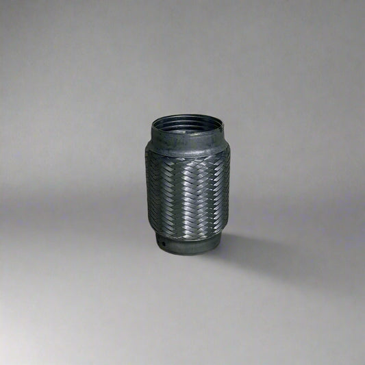 Flexible exhaust pipe made from high-grade stainless steel, ideal for automotive exhaust systems.